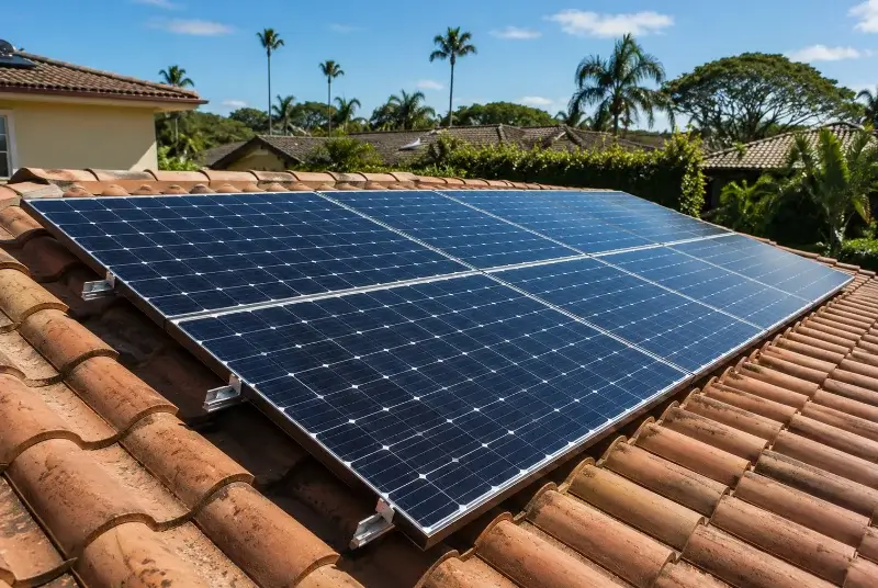 Installation de panneaux solaires à Saujon
